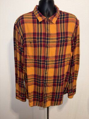 URBAN PIPELINE Shirt Mens XXL Plaid Ultimate Flannel Button Up Cotton